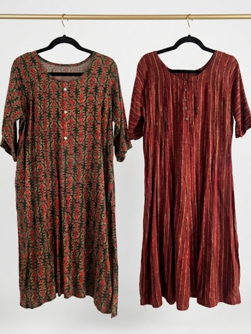 Bundle of 2 Boho Dresses Fall Vibes